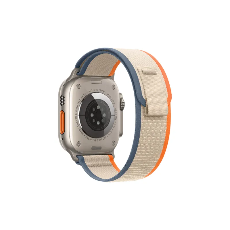 FZRT Apple Compatibility Watch Band Wild Path Nylon Loop, Outdoor Sports Waterproof Sweatband Nylon Material-0