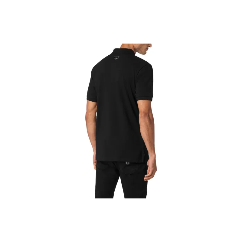 PHILIPP PLEIN Short Sleeve Polo Shirt-3