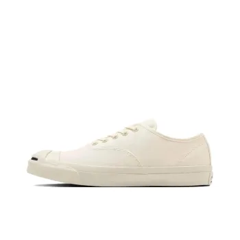HELLY HANSEN x Converse Jack Purcell Anti-Slip Wear-Resistant Low-Top Canvas Shoes Unisex Ecru