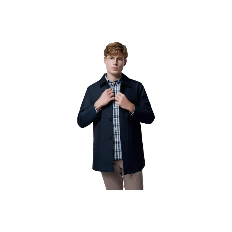 SCOFIELD Trench Coat Men's Navy Blue-1