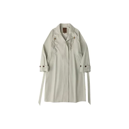 CYCLE DOCUMENT Trench Coats Women's Stone Gray