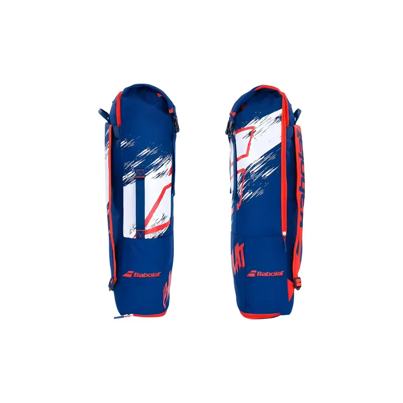 Babolat Badminton Racket Bags 4 Pcs Sporty Style Backpack Unisex Independent Shoe Compartment-4