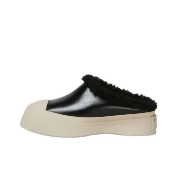 MARNI Shearling Pablo Sabots Women's