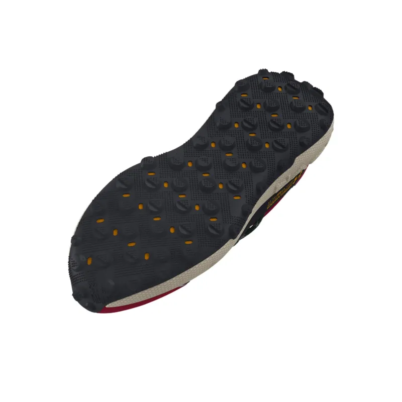 Under Armour VENTURE PRO Anti Slip Wear Resistant Low Top Casual Shoes Unisex Red Black-4