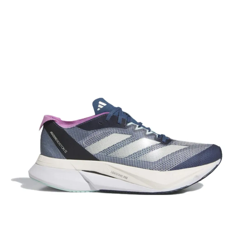 Adidas Adizero Boston 12 'Preloved Ink Zero Metalic Aurora Ink' Women's-1