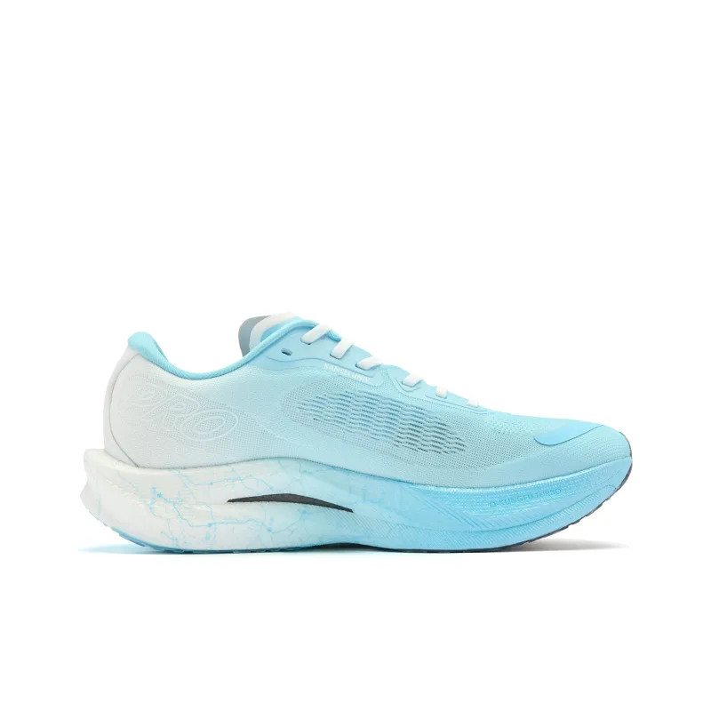 QIAODAN Strong Winds 2.0 PRO Running Shoes Men Low-Top Cirrus Blue Jordan White-2