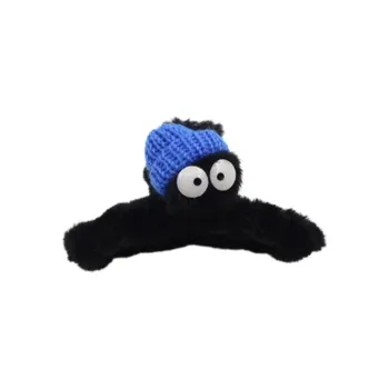 QUIET LOVE Plush Hair Clips Women's