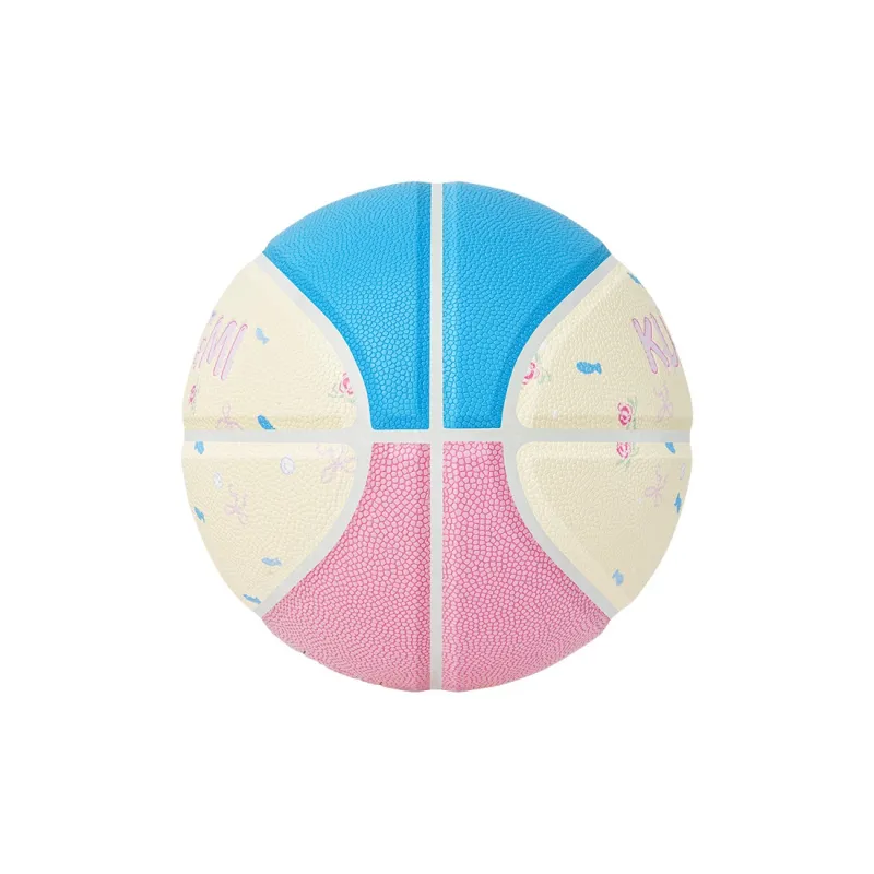 Kuangmi PU Basketball Blue Pink Size 7 No. 6 Training Unisex-3