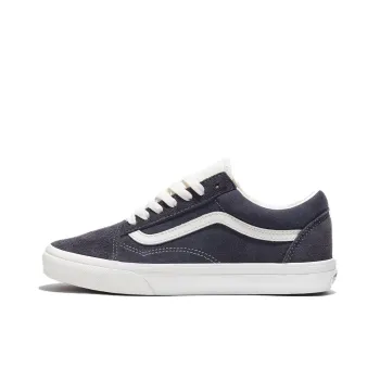 Vans Old Skool Anti Slip And Wear Resistant Breathable Low Top Skateboard Shoes Unisex Dark Gray