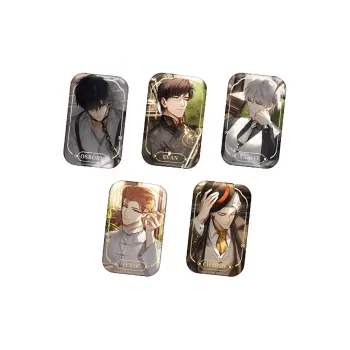 The Love Of Light And Night Long Dream Ashes Collection Tinplate Badge IP Merch