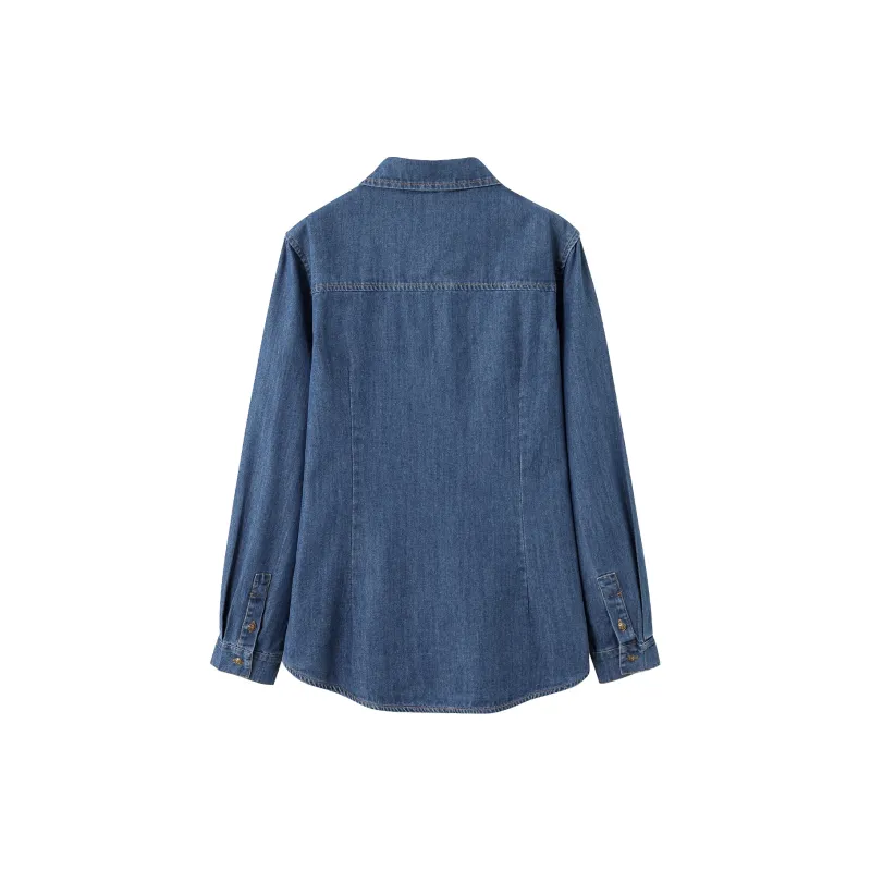 DonnaZilan Shirts Women's Blue-1