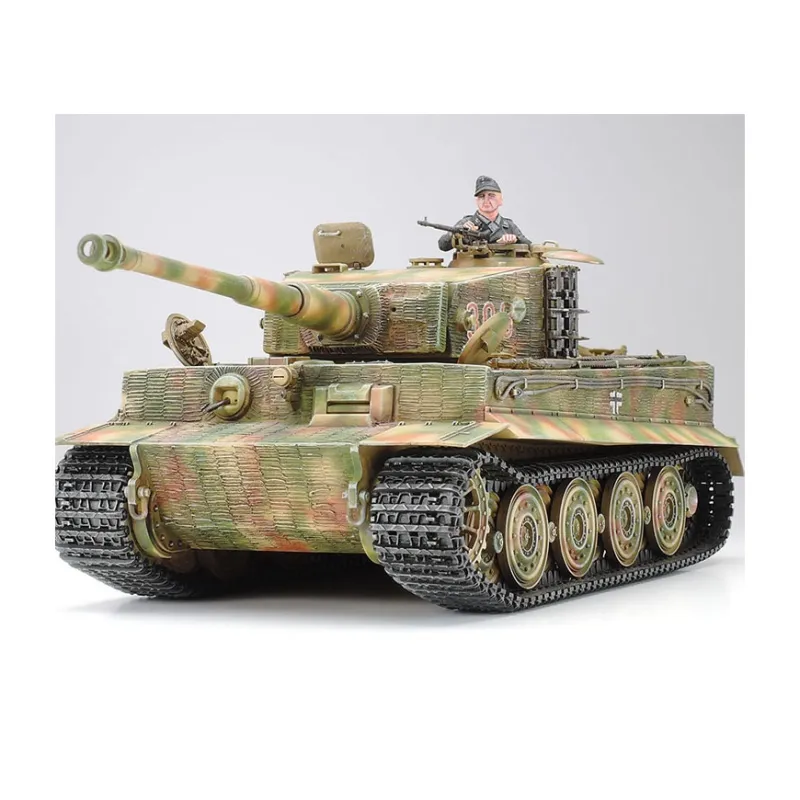 Tamiya GERMAN, Tiger I Model Tank, Late Production, Strongest Tank Model Kits-1