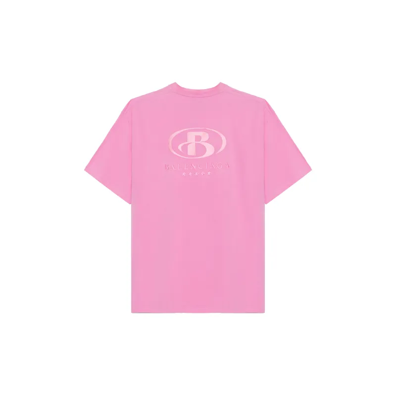 Balenciaga Regular T Shirt Women's Pink-1
