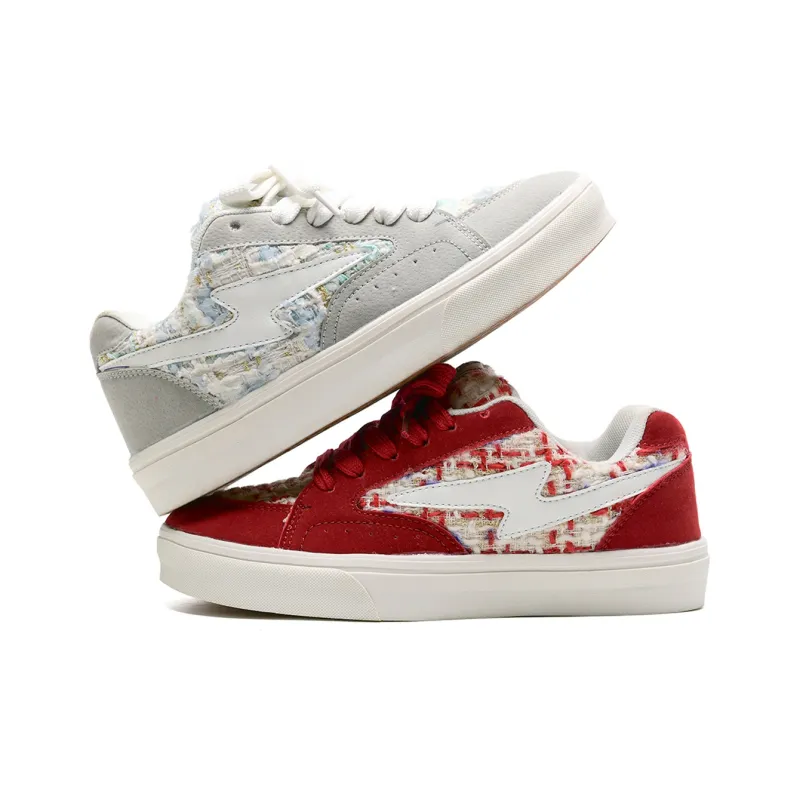 Z.SUO Height Enhancing Lightweight Breathable Slip Resistant Low Top Skateboard Shoes Unisex Mismatched Box Included-2