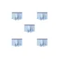 5 Pack (Sky Blue+Sky Blue+Sky Blue+Sky Blue+Sky Blue)