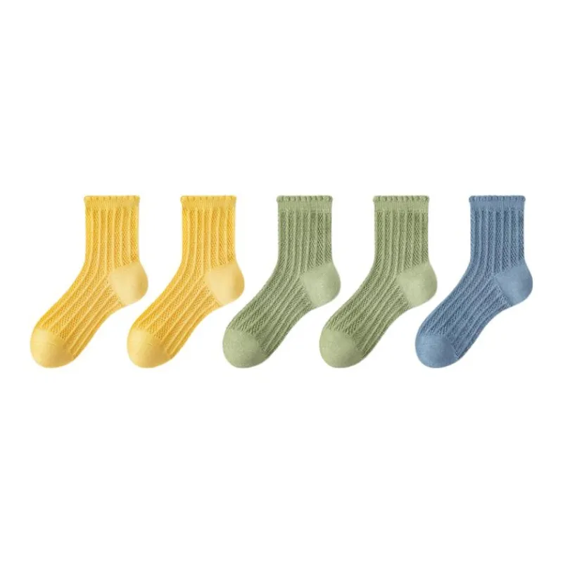 ROBINHOOD Mid Calf Socks Women's 5 Pack-16
