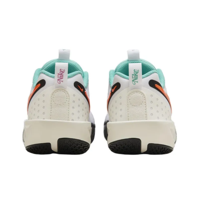 Nike Air Zoom G.T. Cut 3 Slip Resistant Cushioning With Rebound Low Top Basketball Shoes White Unisex-5