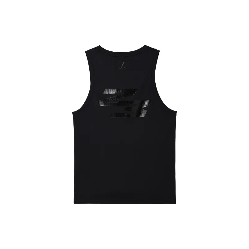 Jordan MVP Basketball Jerseys Men's Black/Sail White-1