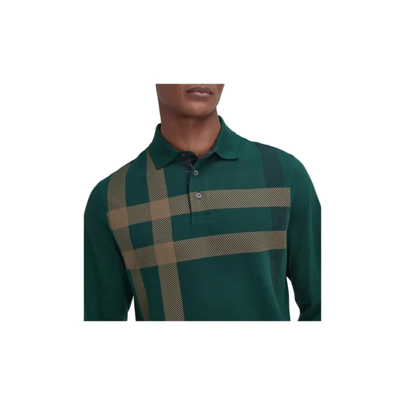 BARBOUR SS24 Polo Shirt Men's Mint Green-5