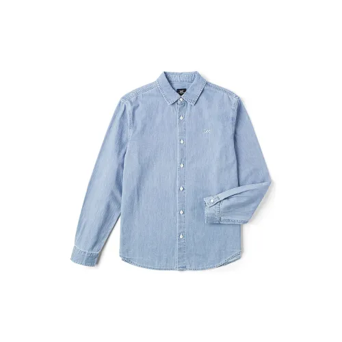 Lee Shirts Men Light Blue