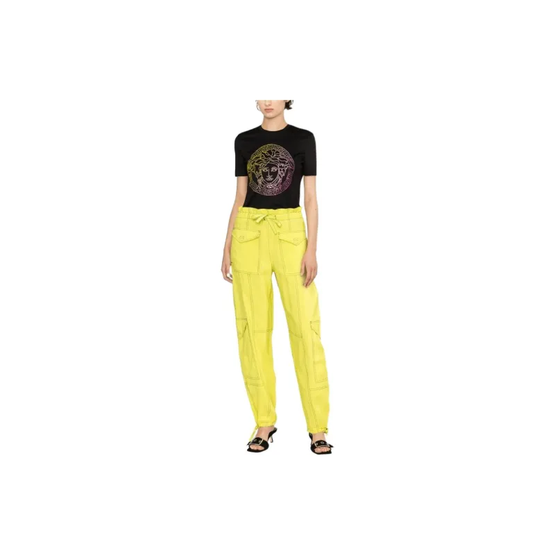 VERSACE T Shirts Women's Black-1