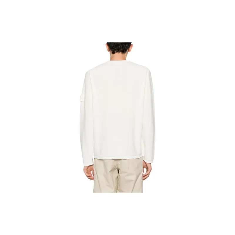 STONE ISLAND Compass badge Ribbed knit Jumper-4