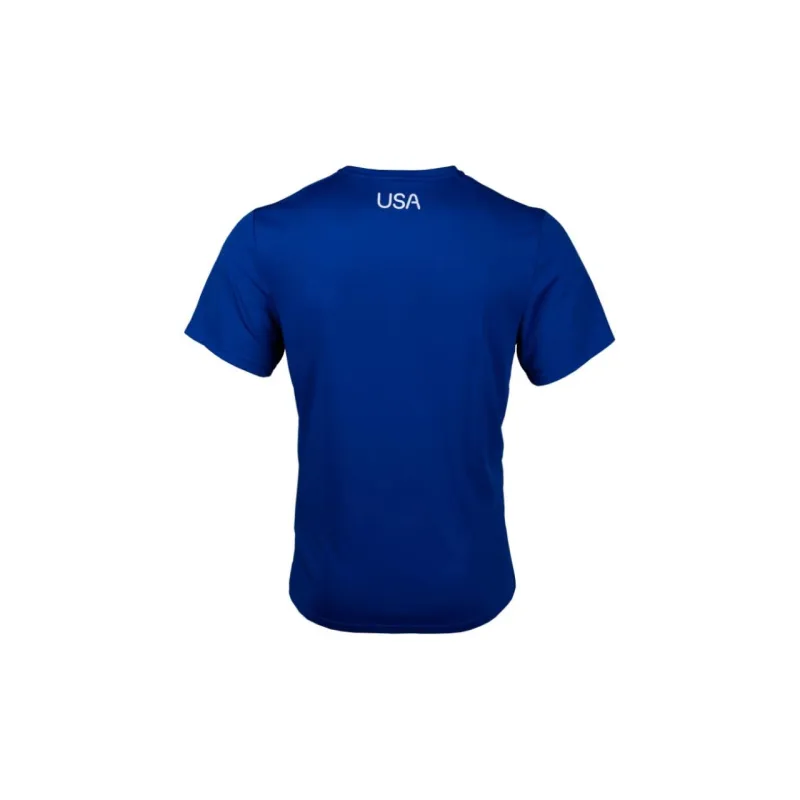 Nike Dri-FIT USA Miler Running T-shirt 'Royal Blue-1