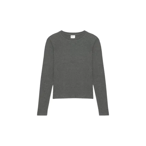 ARITZIA T-Shirts Women's Heather Charcoal/Stone Phoebe Zhennan Charcoal