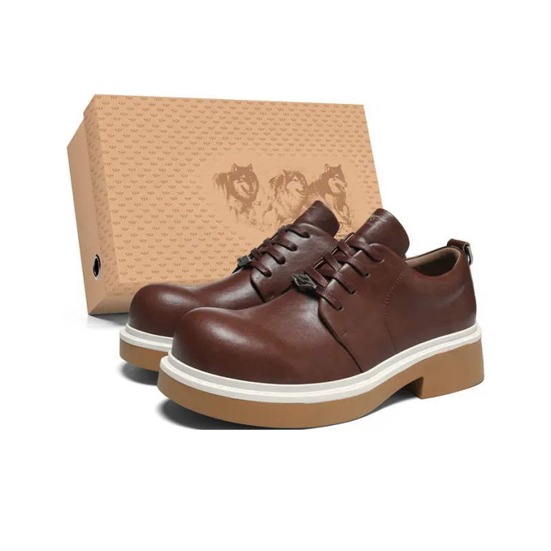 SEPTWOLVES Men's Casual Shoes Men Low Top Black/Coffee/Green-7