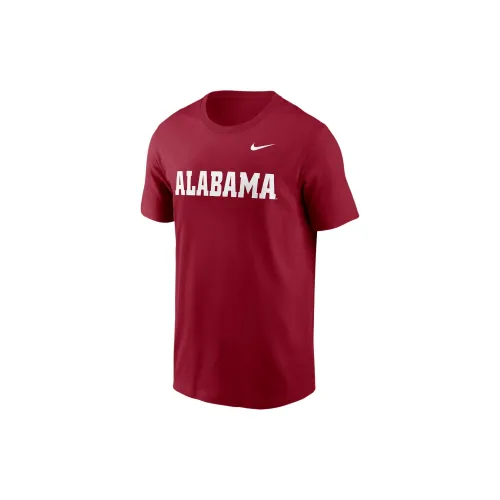 Nike College T-Shirts Men Deep Red