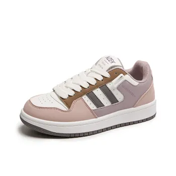 CHERRY&KALIKA Anti Slip And Wear Resistant Lightweight Height Increasing Low Top Skateboard Shoes Women's Pink Purple
