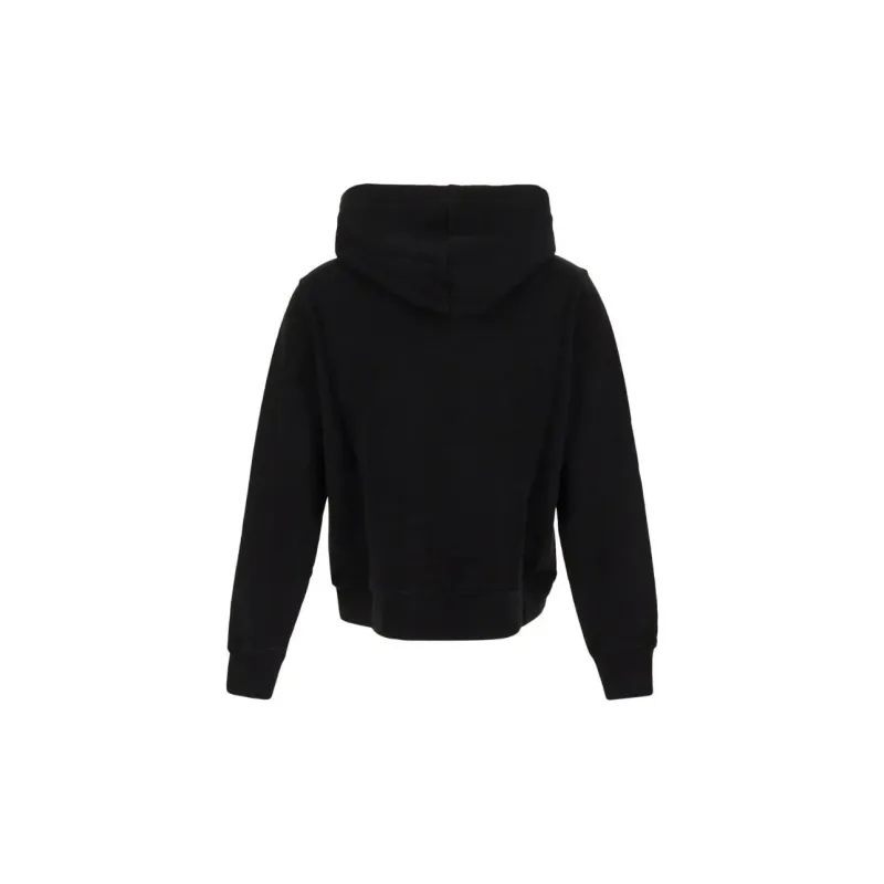 VERSACE JEANS Couture Logo embroidered Zip up Cotton Hoodie-1