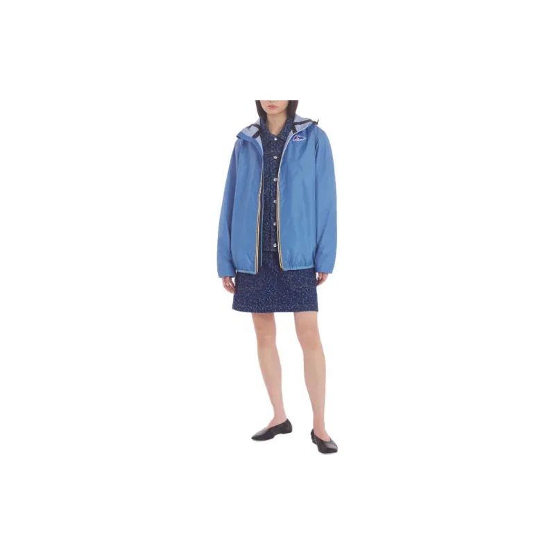 Maison Kitsune X K Way Fox Patch Hooded Jacket-1