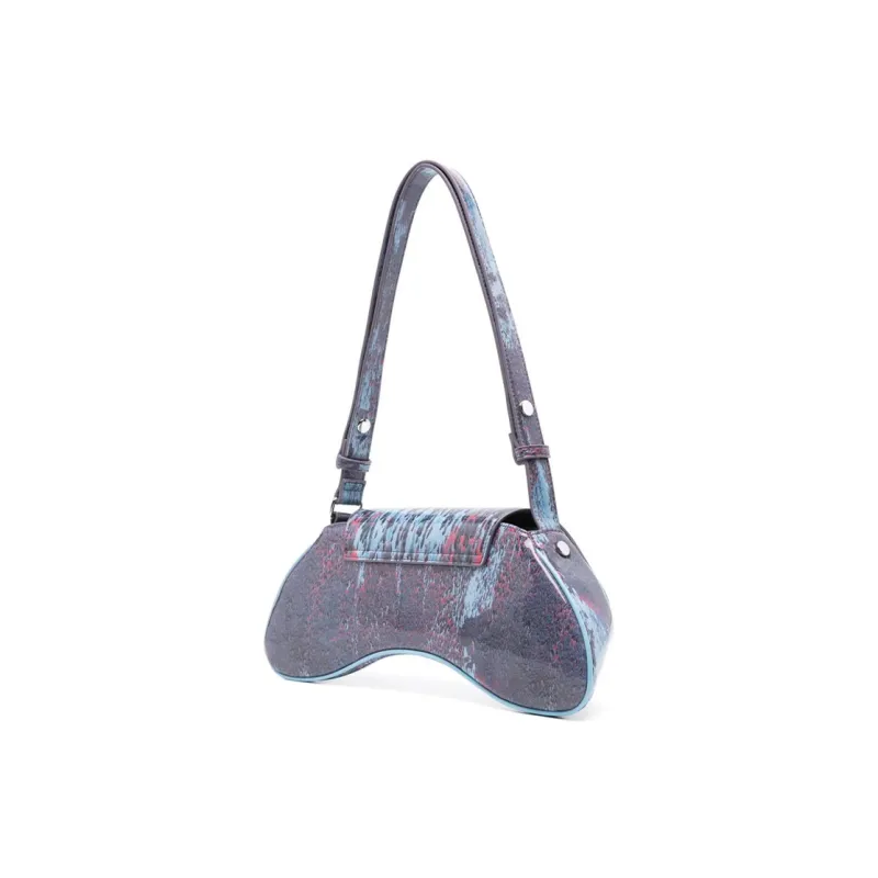 DIESEL Polyurethane Crossbody Bag Shoulder Bag Women's Purple Multicolor-1