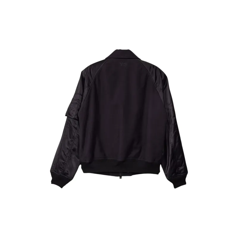 Y 3 Free Shipping With AdiClub Y 3 Flight Jacket-1