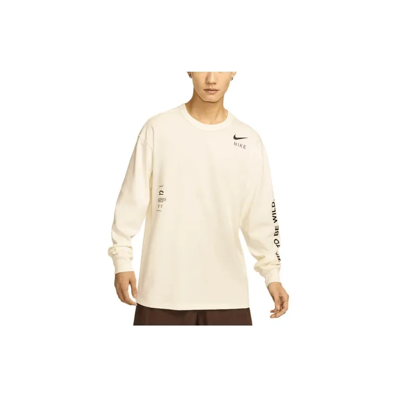 Nike T Shirts Men Sail White-2