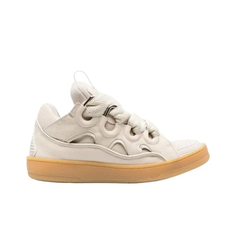 Lanvin Curb Lace-up Sneakers-1