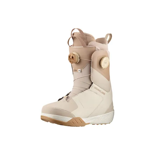 SALOMON Raw White Single Snowboard Ski Boots Women's