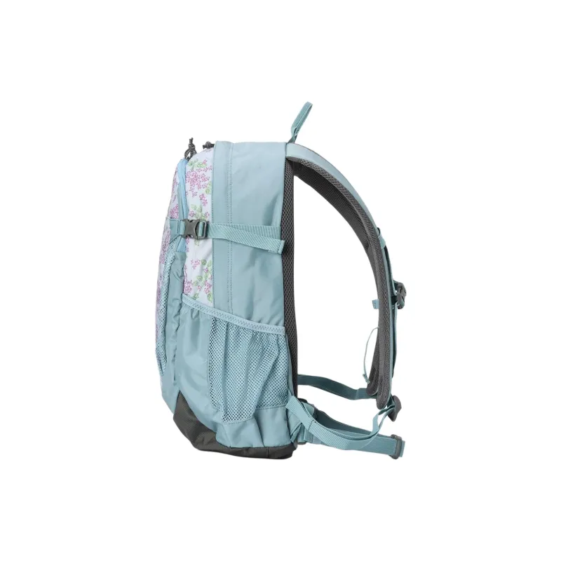 Columbia Nylon Backpack Unisex Burst Flower Pattern-1