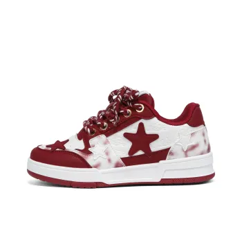 FOREVER 21 Anti-Slip Wear-Resistant Lightweight Breathable Height Increasing Low-Top Skateboard Shoes Unisex