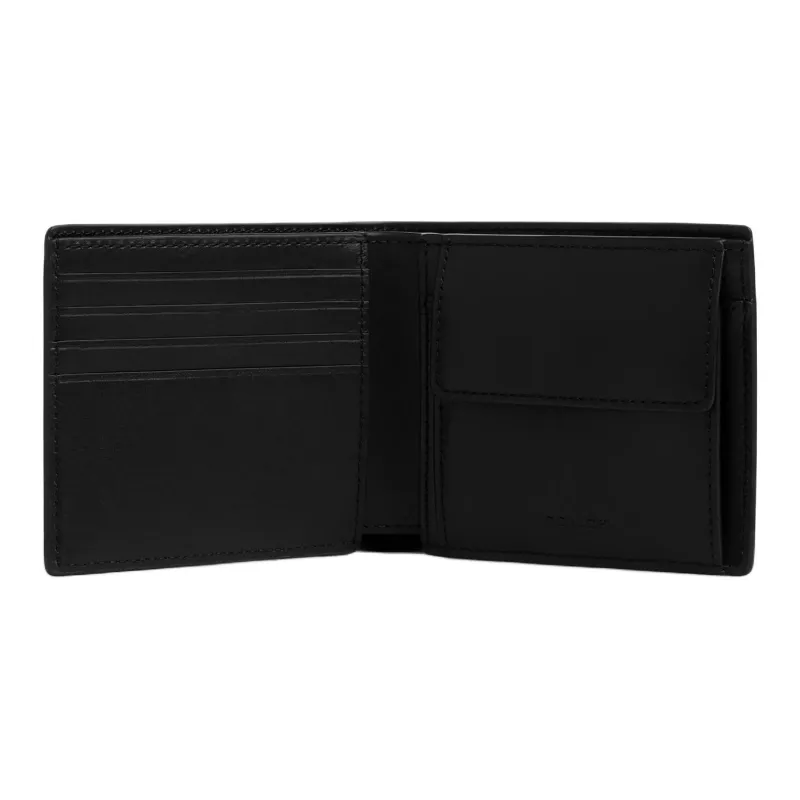 COACH Calfskin Coin Purse Mini Women's Black-1