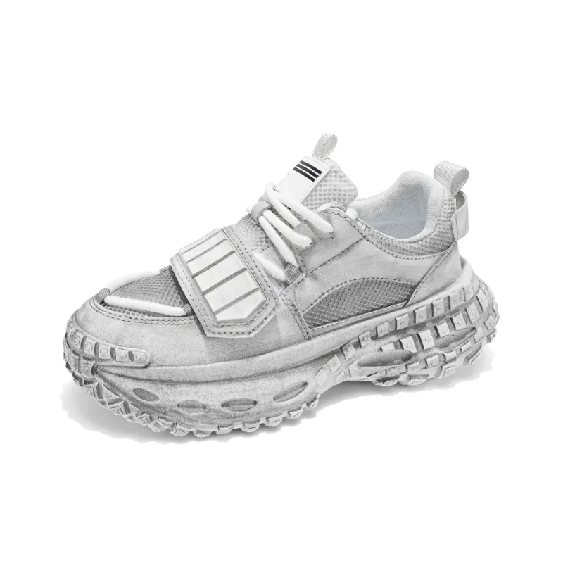 DM Trendy Versatile Minimalist Style Low Top Chunky Sneakers Men's-1