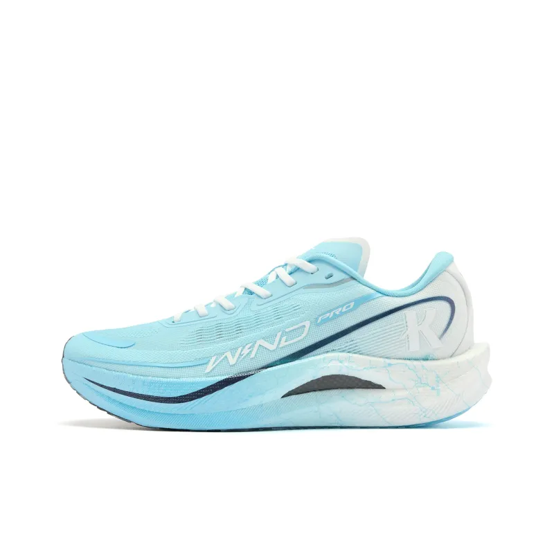 QIAODAN Strong Winds 2.0 PRO Running Shoes Men Low-Top Cirrus Blue Jordan White-1