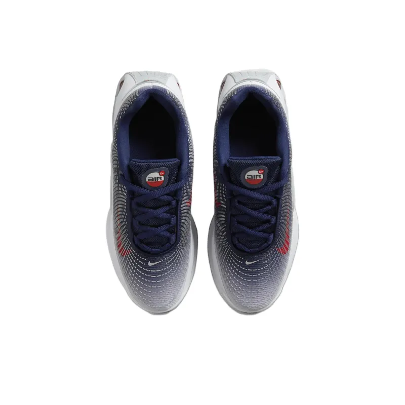 Nike Air Max Dn Slip-Resistant Breathable Low-Top Kids' Running Shoes Blue White Teenagers-2