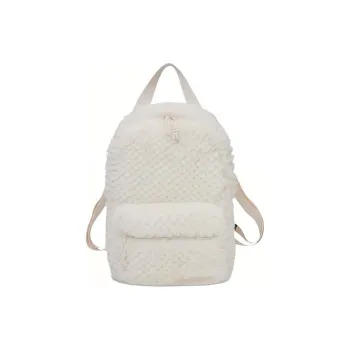 Converse Faux Fur Backpack Regular Unisex Milk White