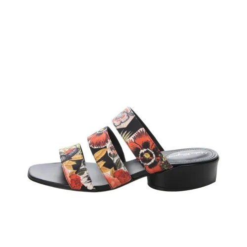 FERRAGAMO Slide Slippers 3.5cm Women's Black