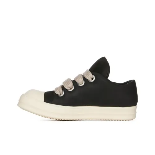 RICK OWENS Skateboard Shoes Men Low-Top Black