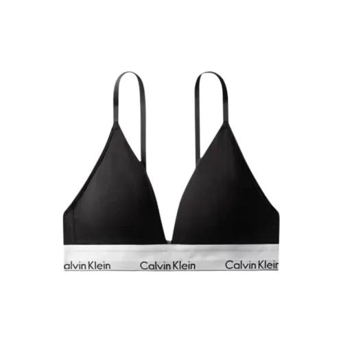 CALVIN KLEIN Modern Gravity Band Bra Women's Space Black