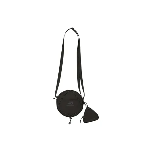 New Balance Nylon Shoulder Bag Crossbody Bag Unisex Black