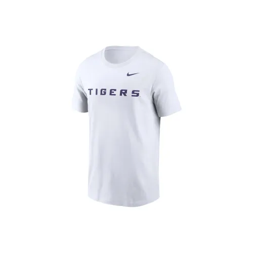 Nike College T-Shirts Men White